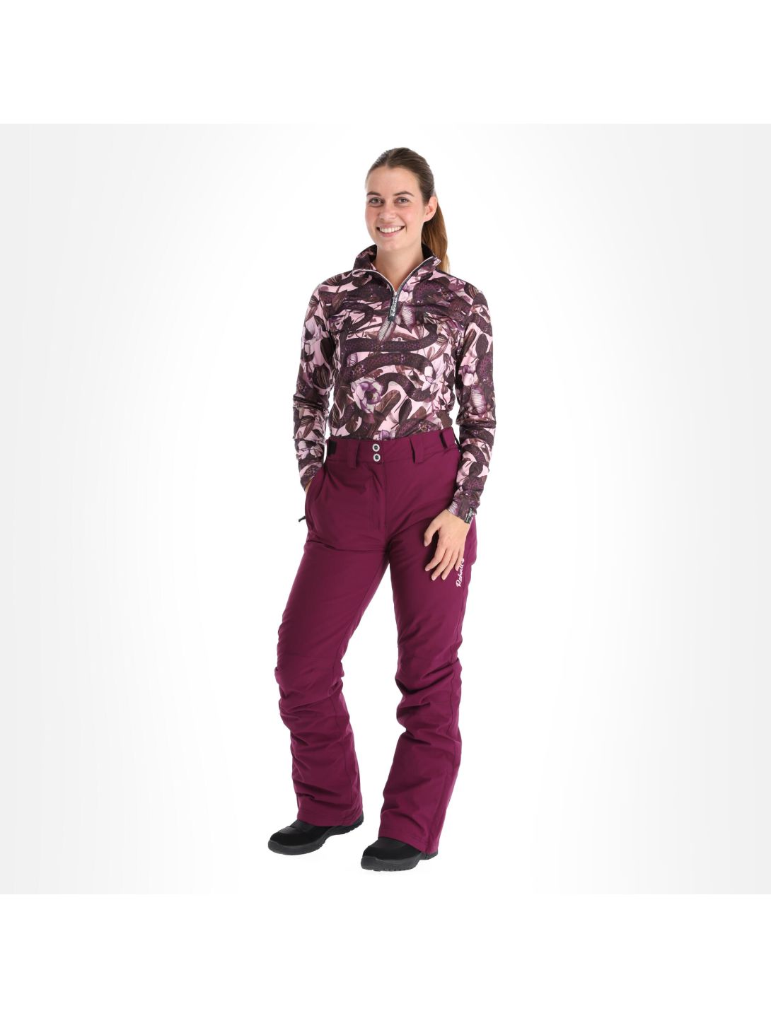 Rehall, Denny-R pantalones de esquí mujeres dark púrpura 