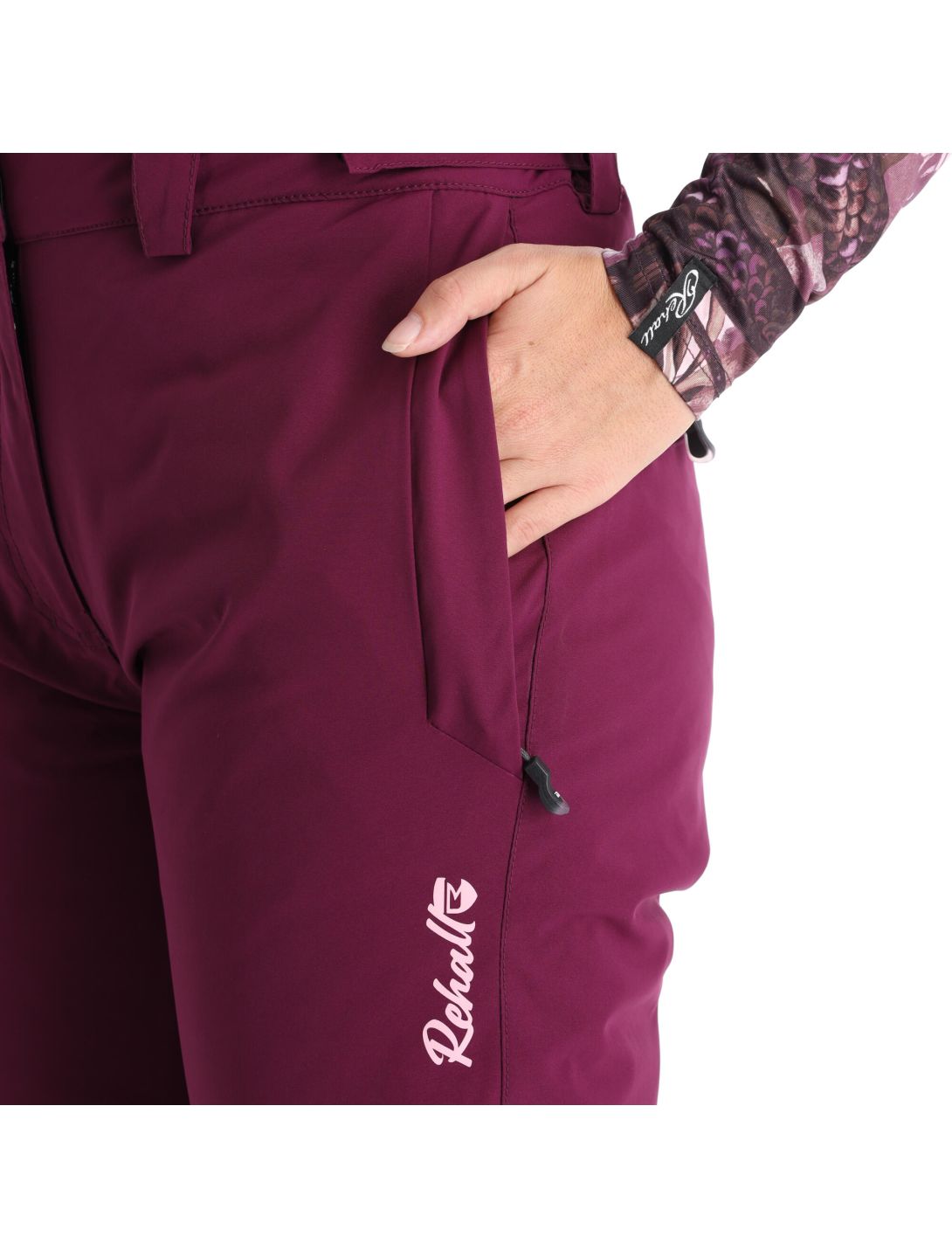 Rehall, Denny-R pantalones de esquí mujeres dark púrpura 