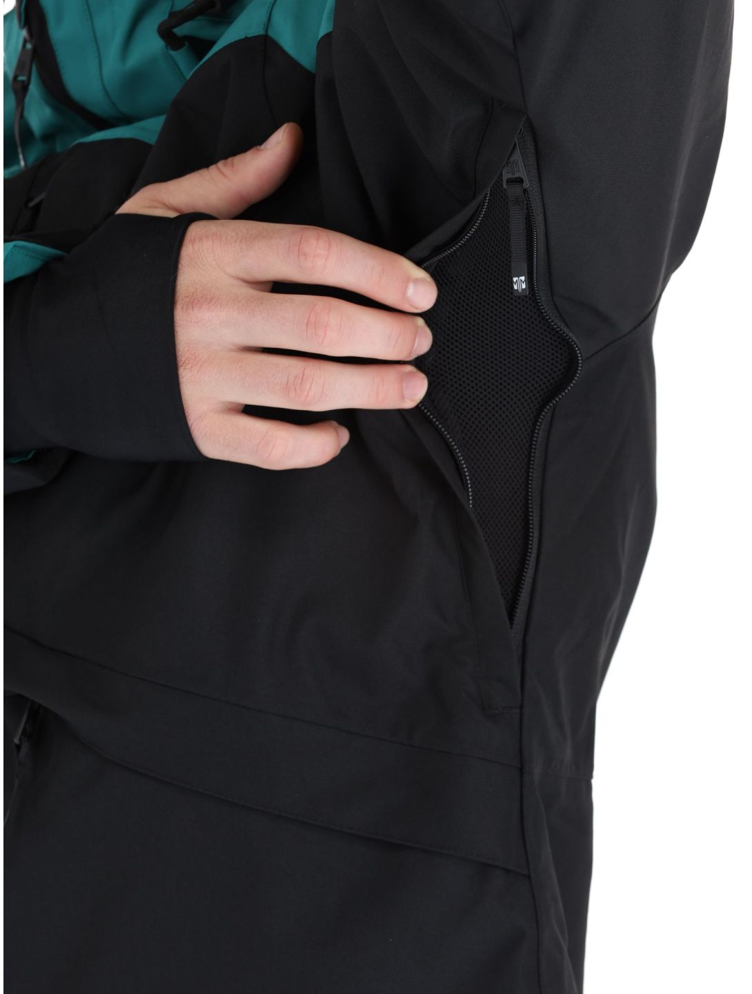 Rehall, Denver-R chaqueta de esquí hombres Teal green azul, negro 