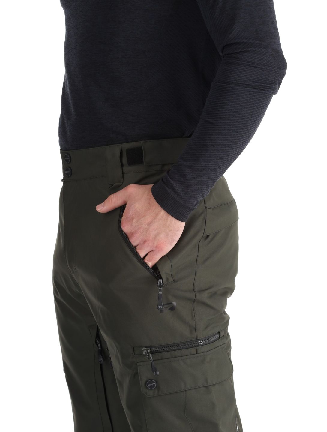 Rehall, Donavan-R pantalones de esquí hombres Graphite gris 