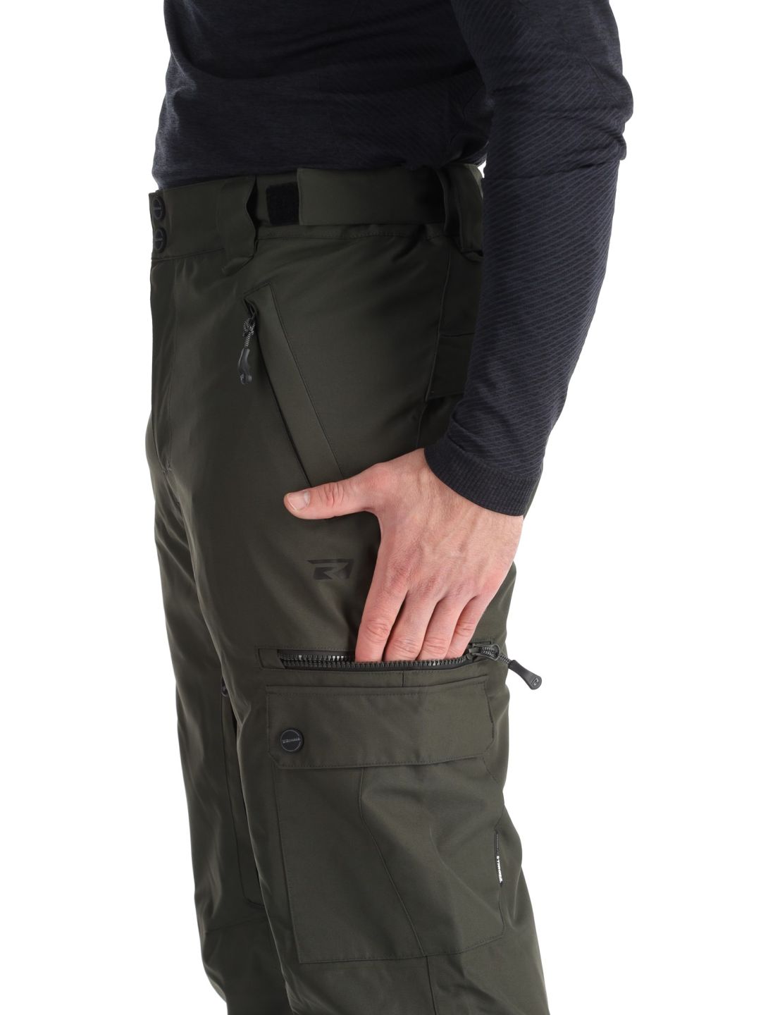 Rehall, Donavan-R pantalones de esquí hombres Graphite gris 