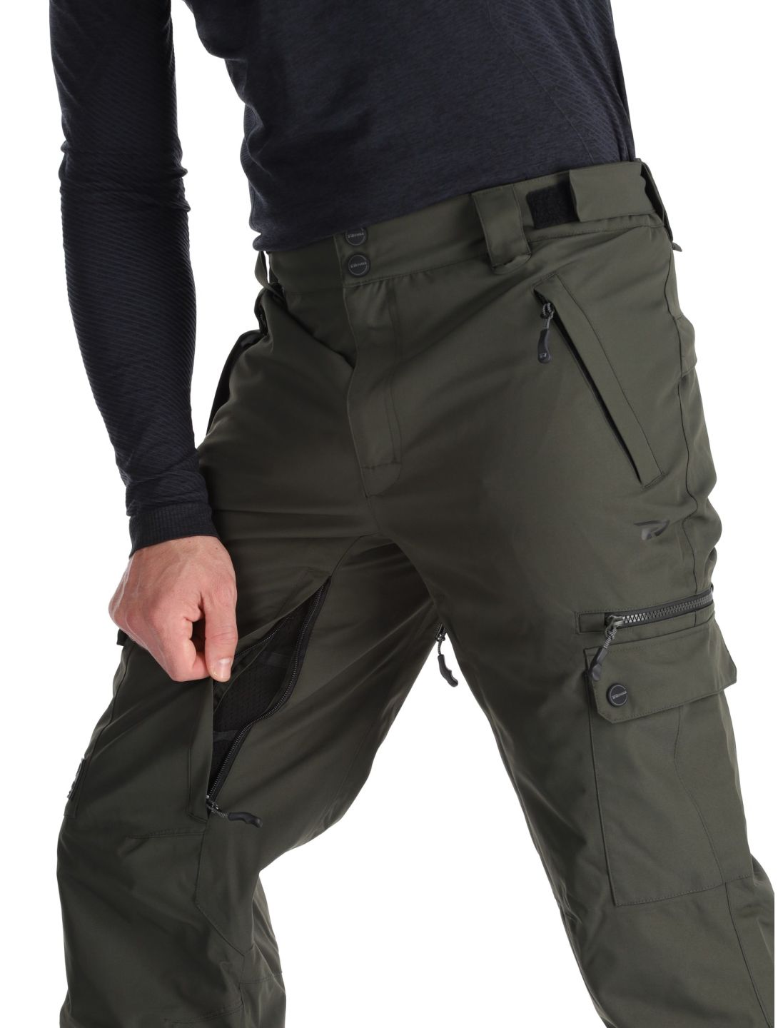 Rehall, Donavan-R pantalones de esquí hombres Graphite gris 