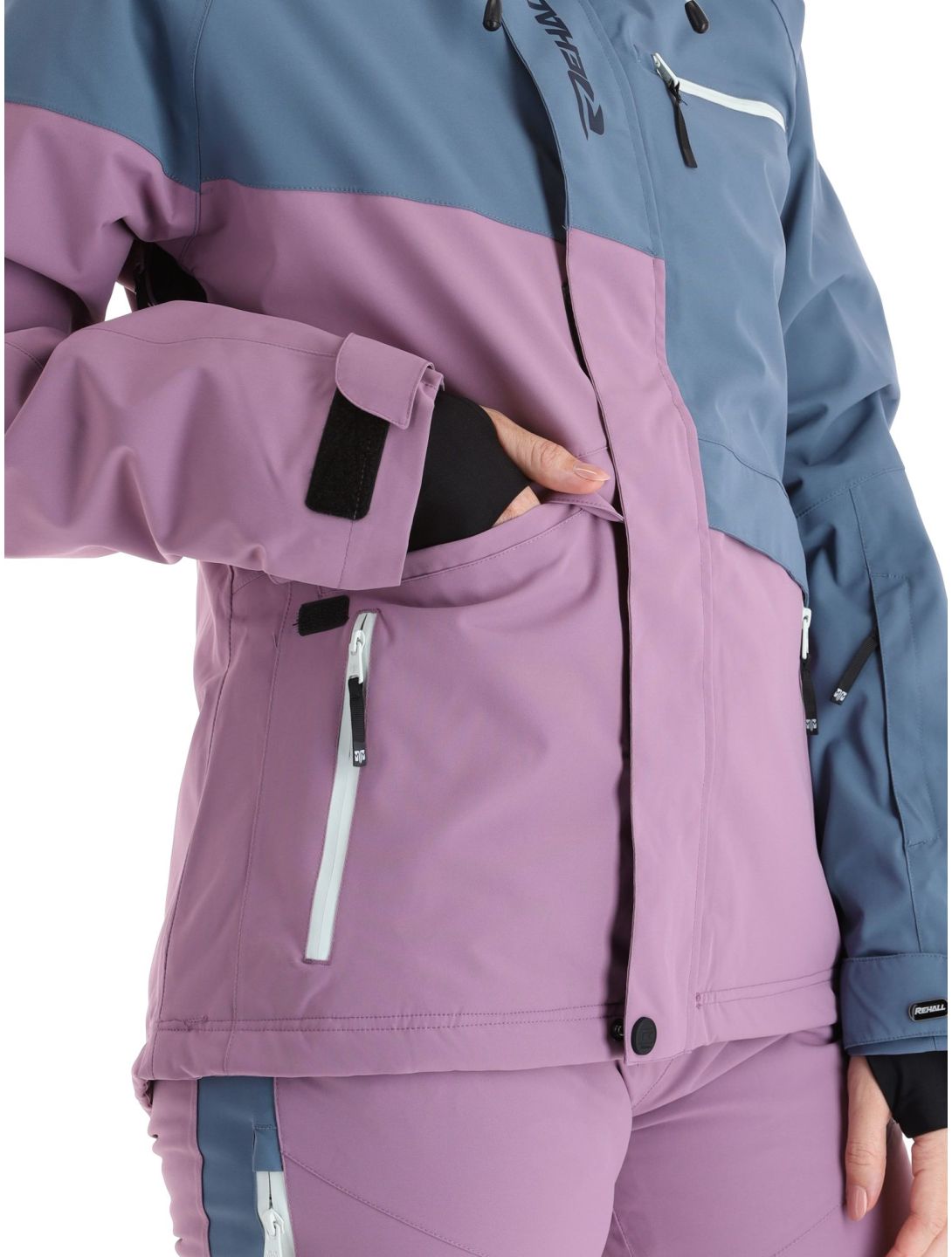 Rehall, Dyna-R chaqueta de esquí mujeres Lavender azul, púrpura 