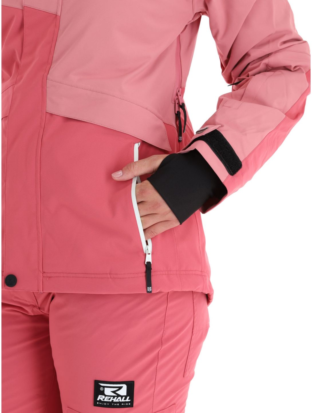 Rehall, Dyna-R chaqueta de esquí mujeres Slate Rose rosa 