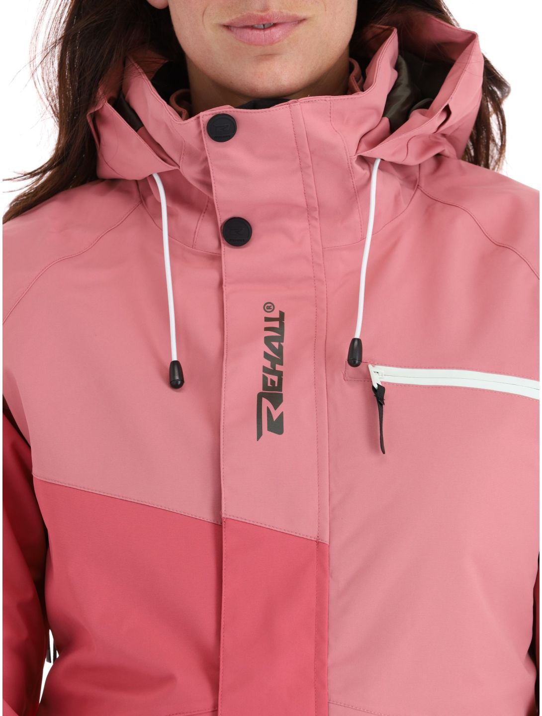 Rehall, Dyna-R chaqueta de esquí mujeres Slate Rose rosa 