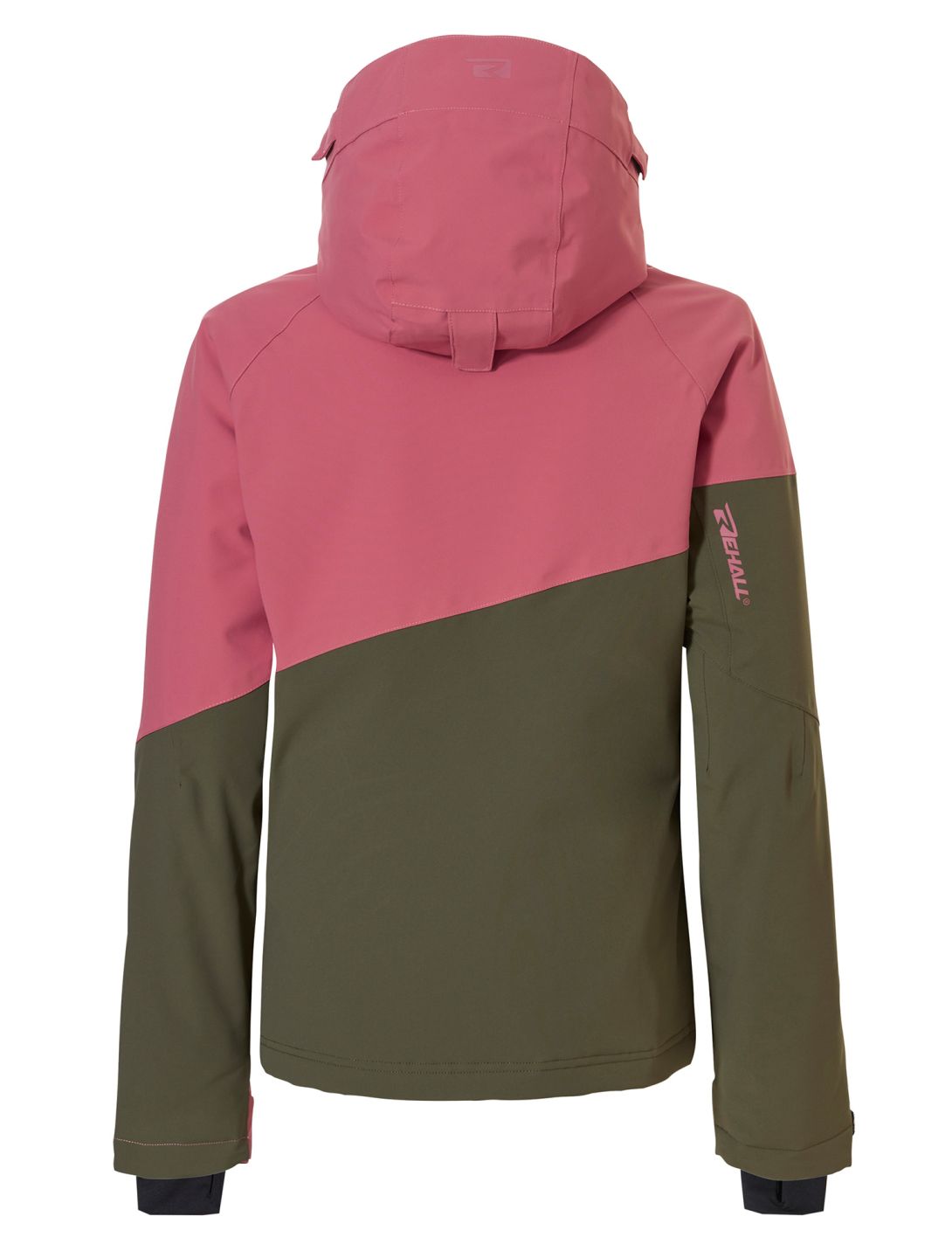 Rehall, Dyna-R-Jr. chaqueta de esquí niños Slate Rose rosa, verde 