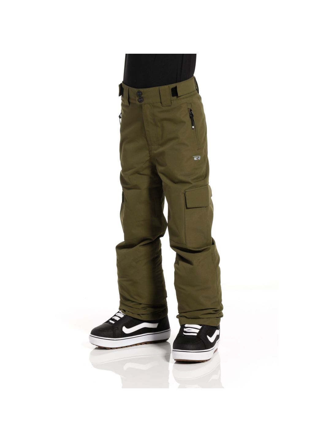 Rehall, Edge-R-Jr. pantalones de esquí niños olive night verde 