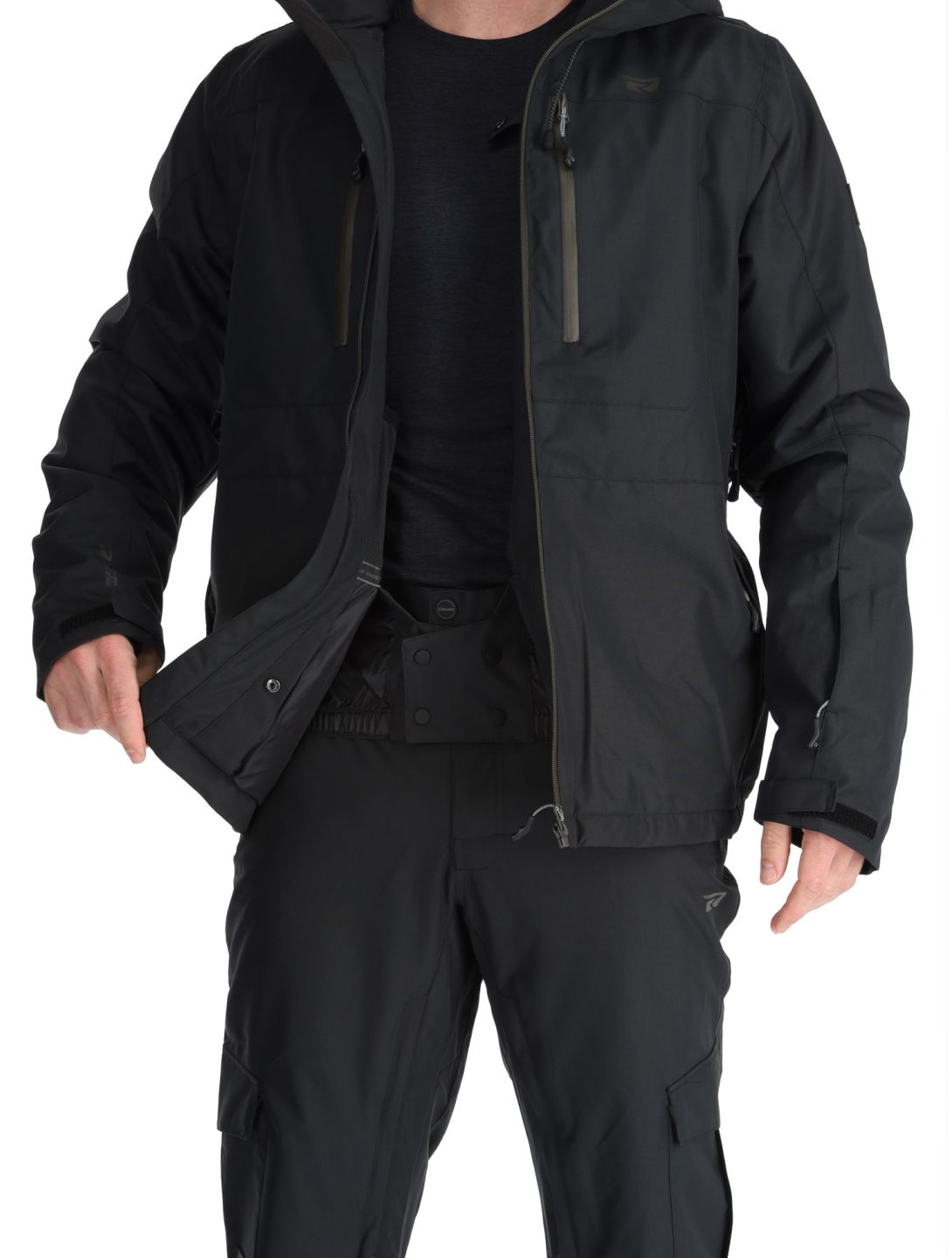 Rehall, Elgon-R chaqueta de esquí hombres Black negro 