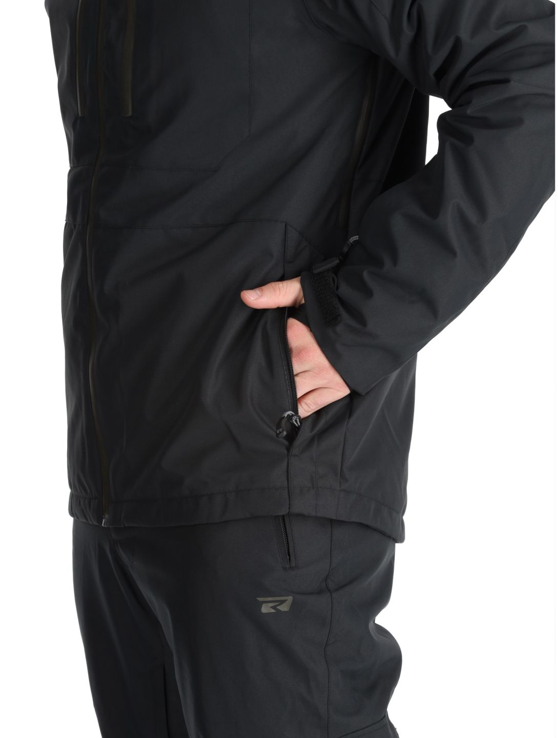 Rehall, Elgon-R chaqueta de esquí hombres Black negro 