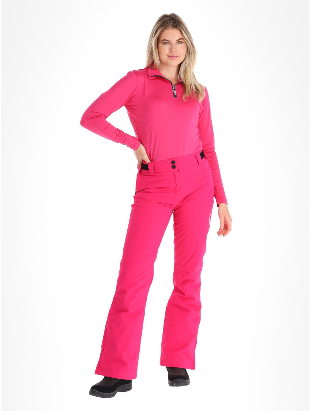 Rehall, Eva-R pantalones de esquí mujeres Brite Pink rosa 