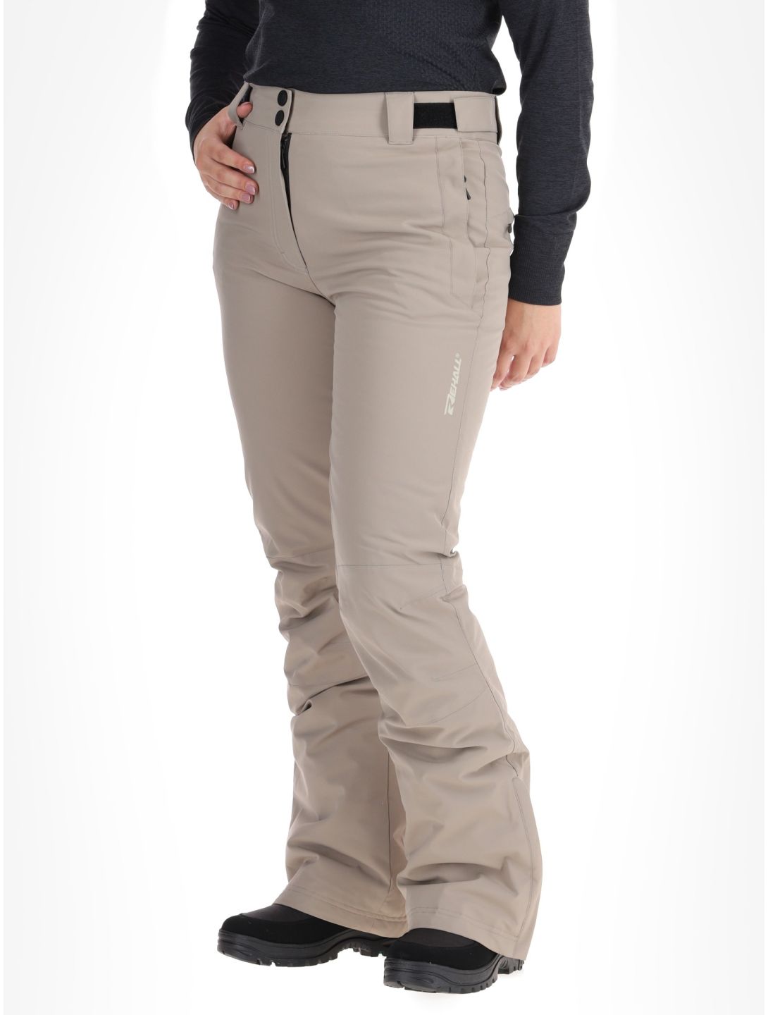 Rehall, Eva-R pantalones de esquí mujeres Brindle beige 