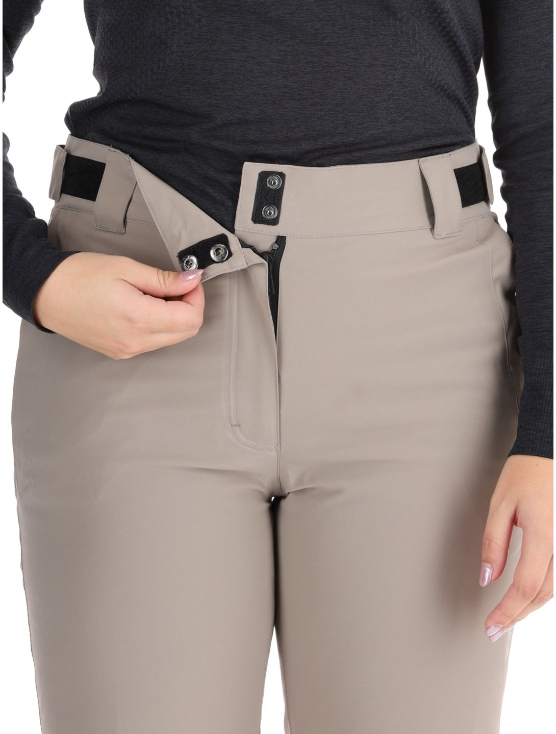 Rehall, Eva-R pantalones de esquí mujeres Brindle beige 