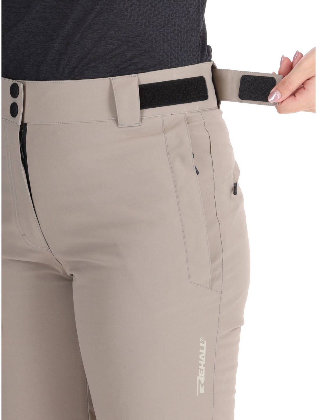 Rehall, Eva-R pantalones de esquí mujeres Brindle beige 