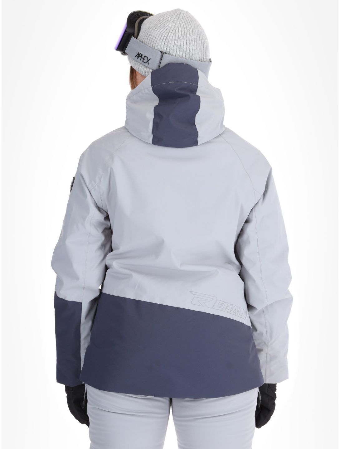 Rehall, Faye-R chaqueta de esquí mujeres Sleet gris 