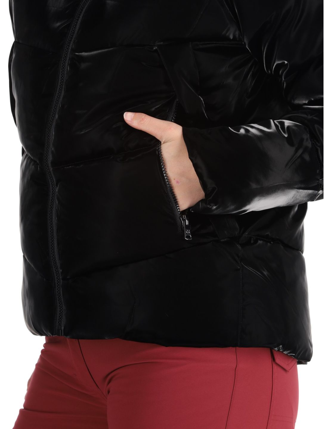 Rehall, Felix-R chaqueta de esquí mujeres Metallic Black negro 