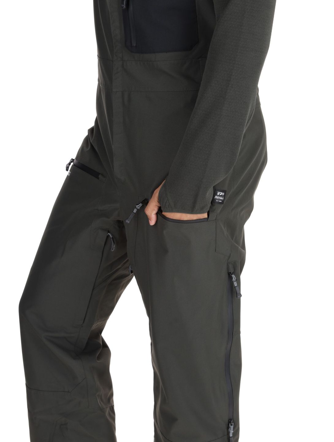 Rehall, Freaze-R pantalones de esquí hombres Graphite gris 