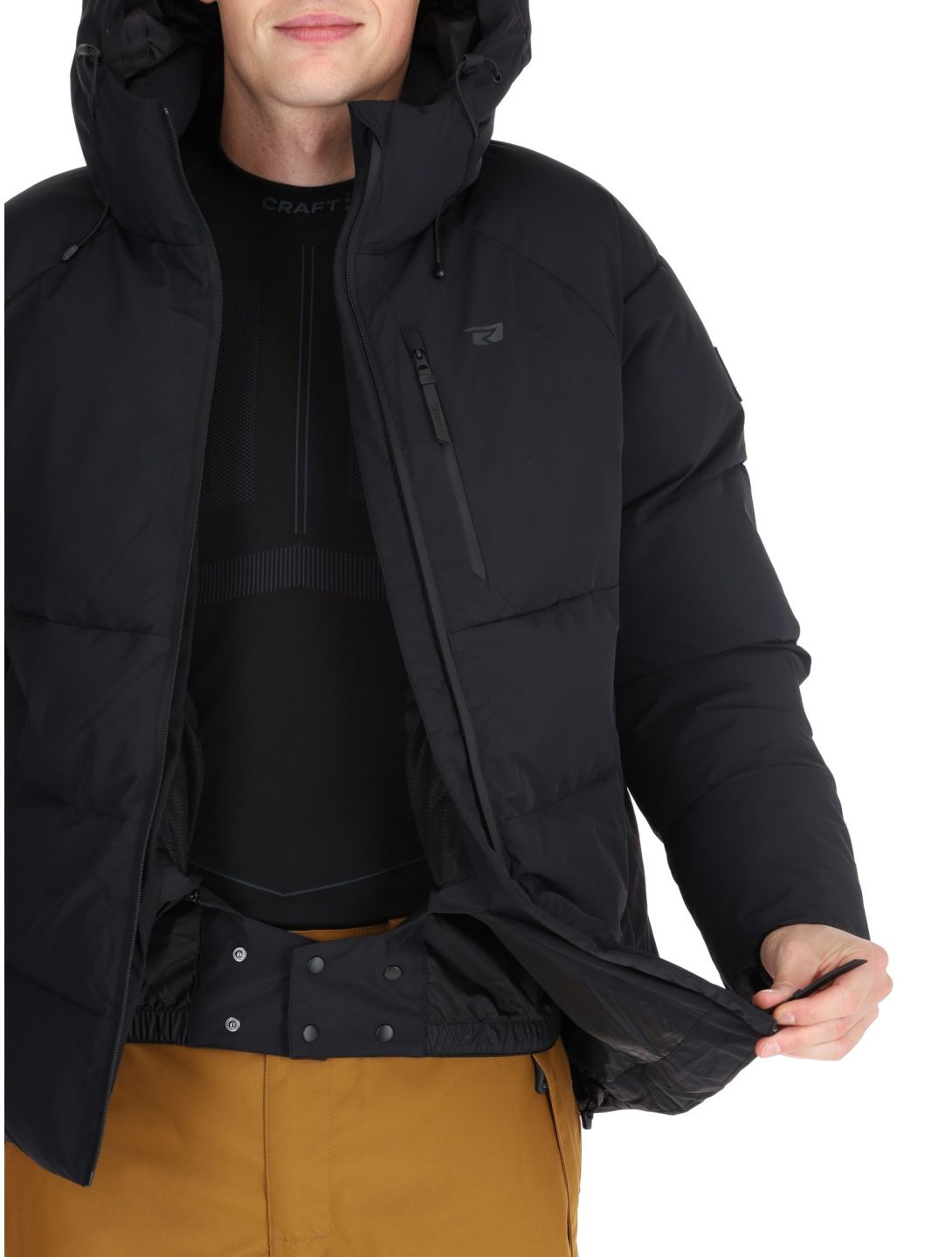 Rehall, Gery-R chaqueta de esquí hombres Black negro 