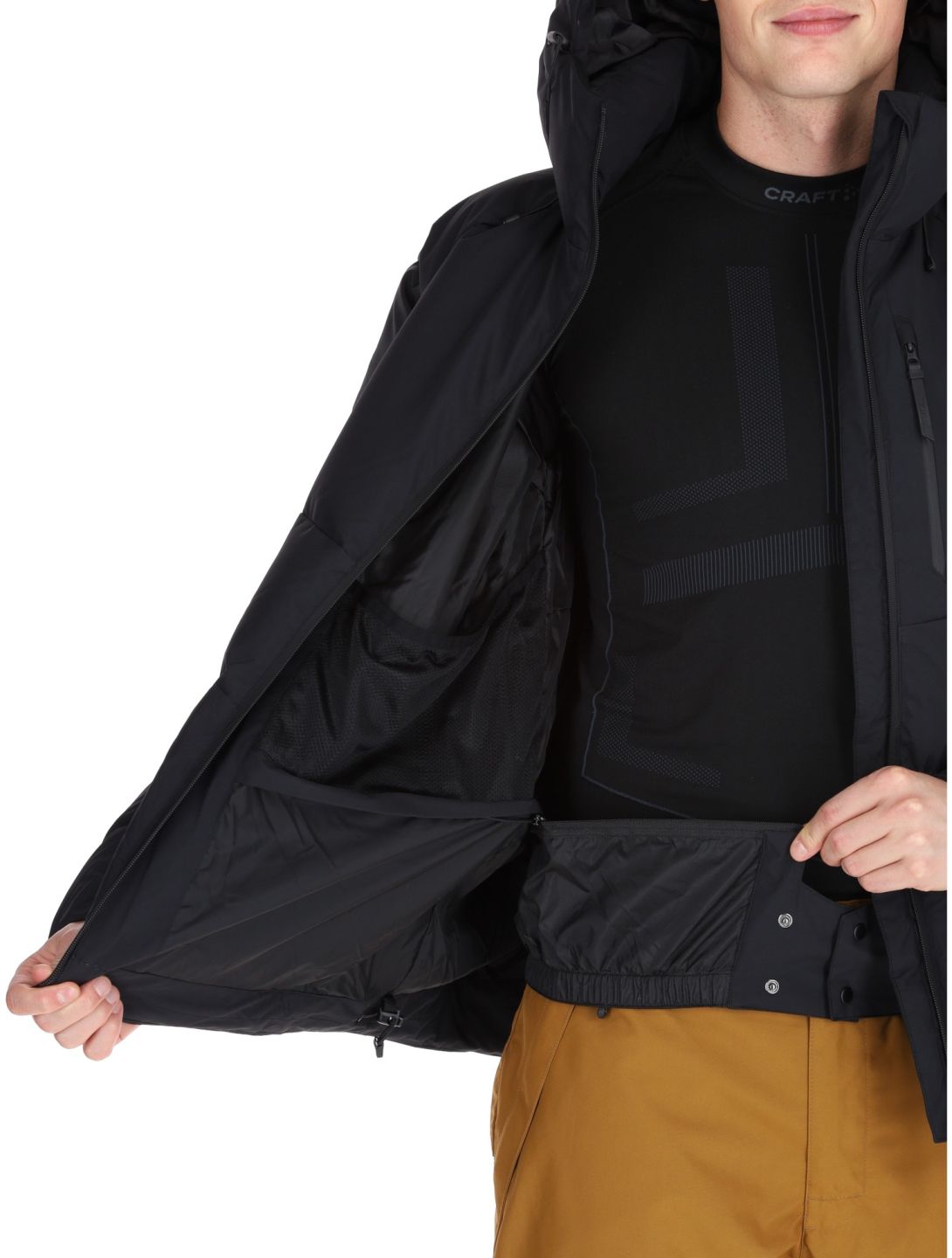 Rehall, Gery-R chaqueta de esquí hombres Black negro 