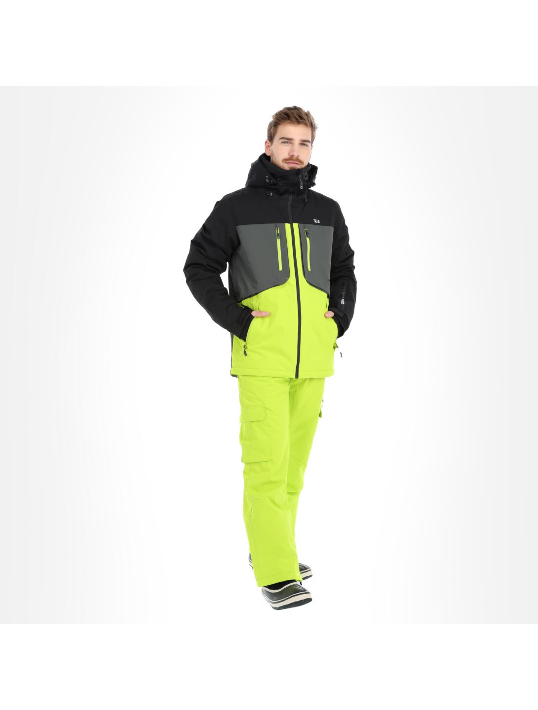 Rehall, Halo-R chaqueta de esquí hombres lime verde