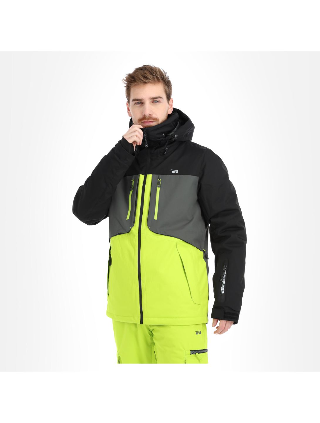 Rehall, Halo-R chaqueta de esquí hombres lime verde