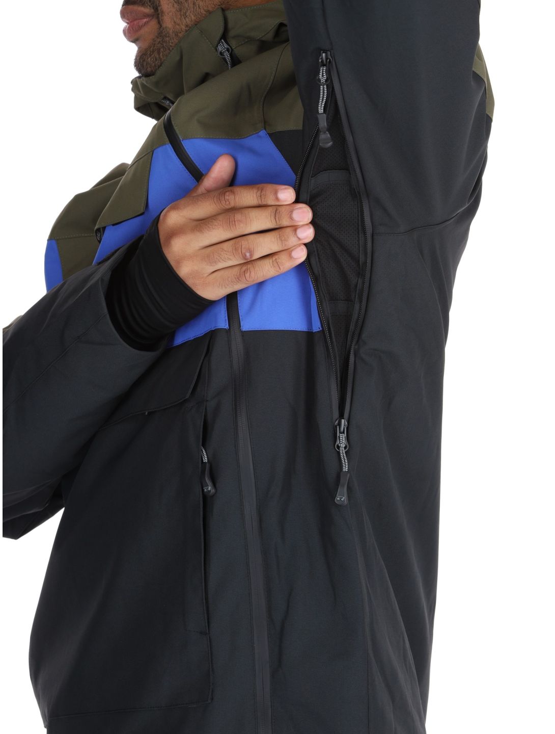 Rehall, Helicon-R chaqueta de esquí hombres Reflex Blue azul, negro, verde 