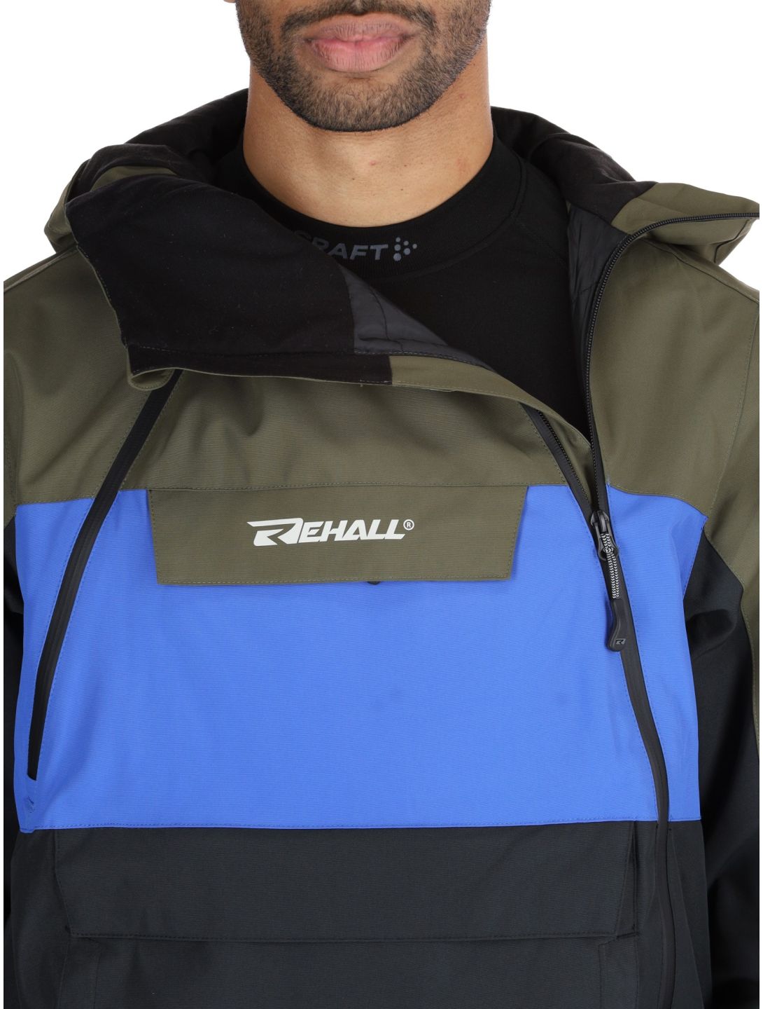 Rehall, Helicon-R chaqueta de esquí hombres Reflex Blue azul, negro, verde 