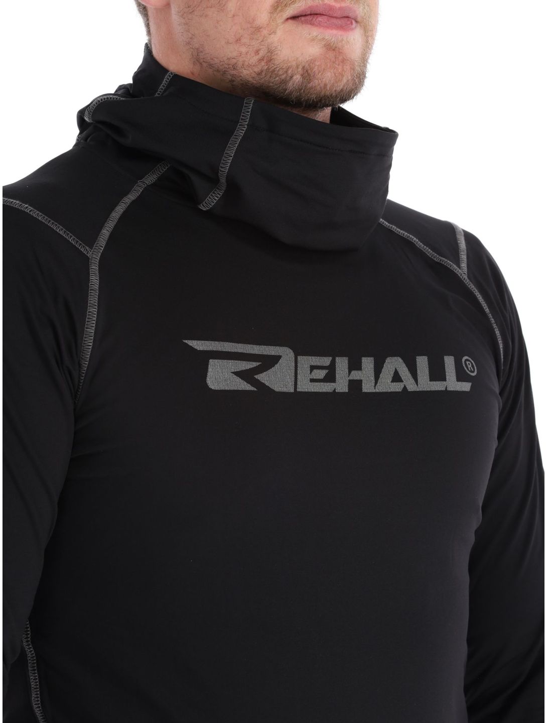 Rehall, Hoffa-R camisa termoactiva hombres Black negro 