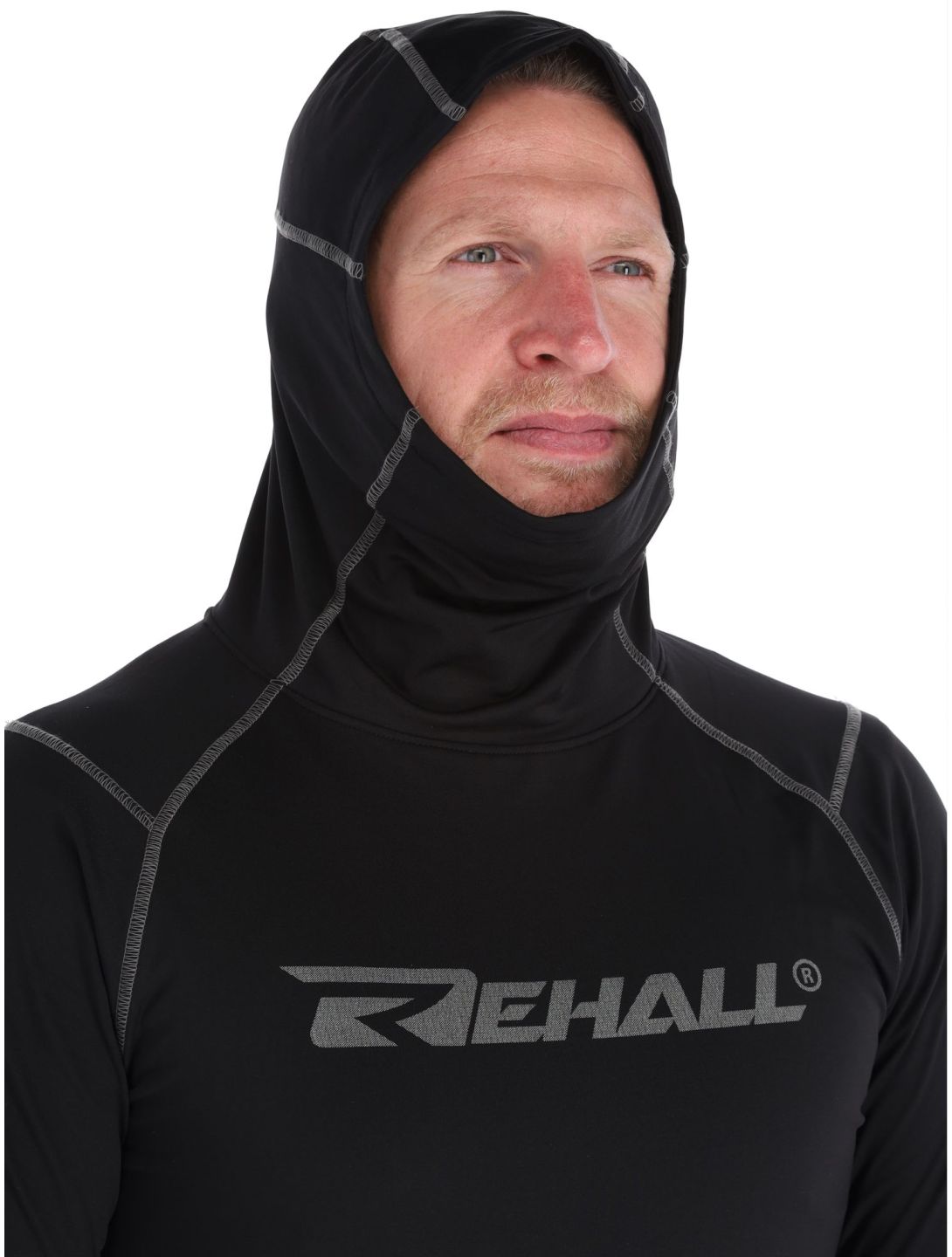 Rehall, Hoffa-R camisa termoactiva hombres Black negro 