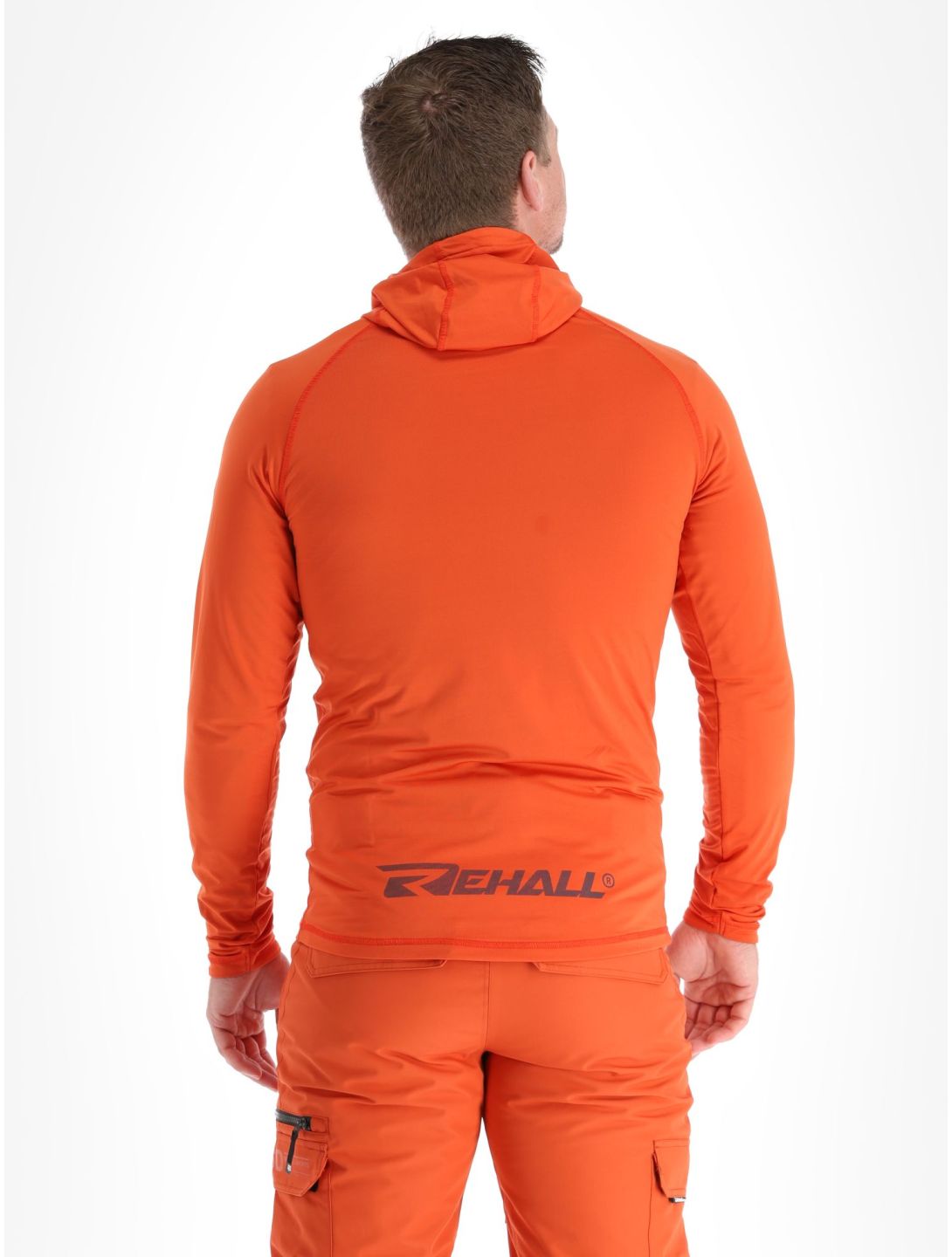 Rehall, Hoffa-R camisa termoactiva hombres Rust rojo 