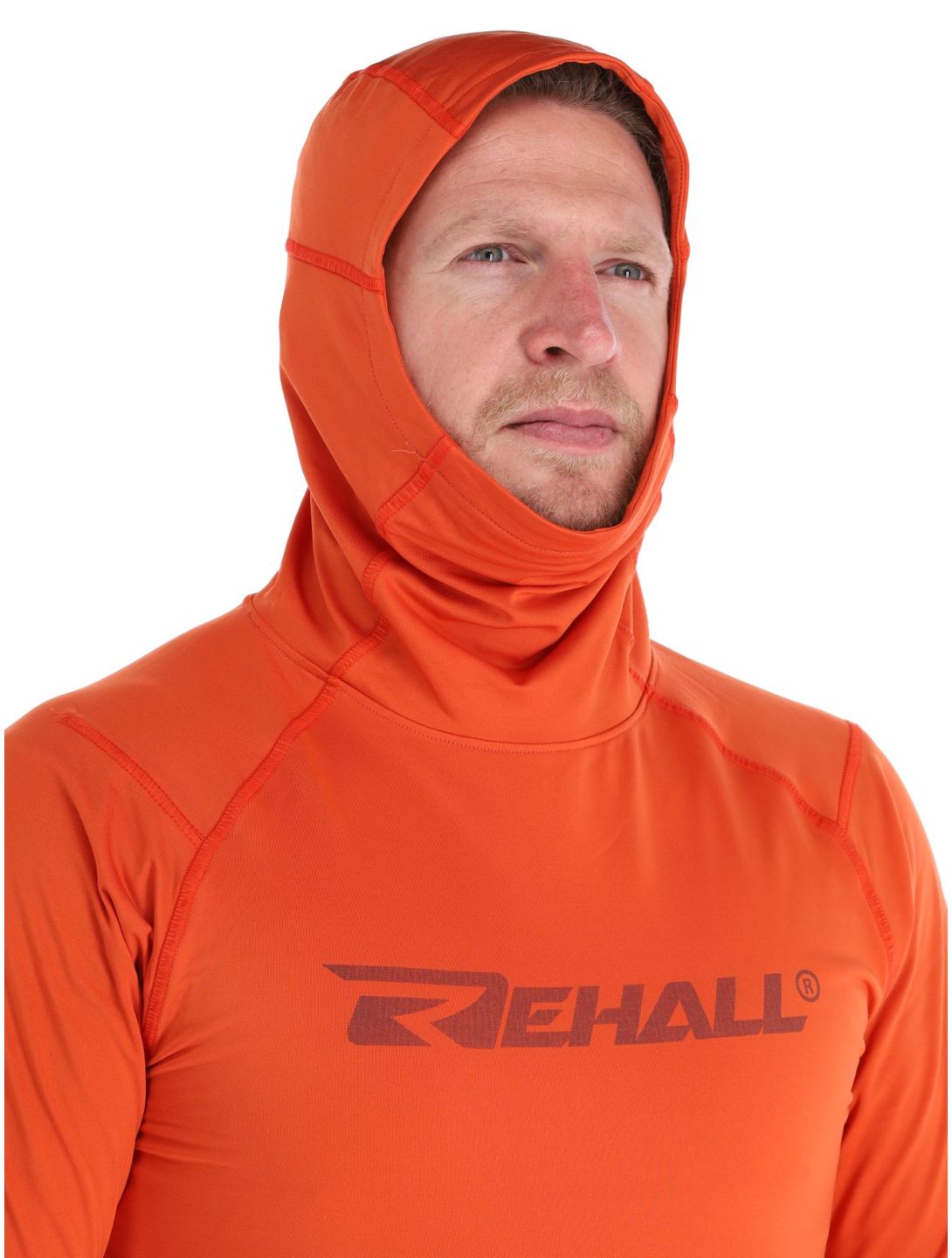 Rehall, Hoffa-R camisa termoactiva hombres Rust rojo 