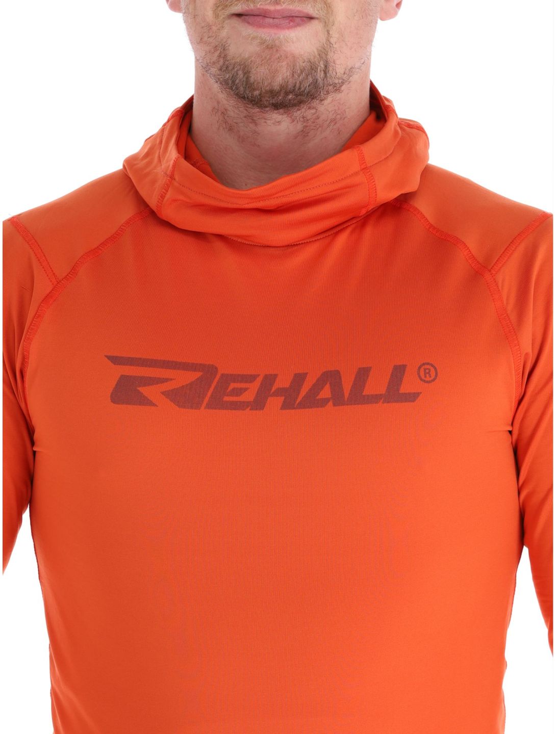 Rehall, Hoffa-R camisa termoactiva hombres Rust rojo 