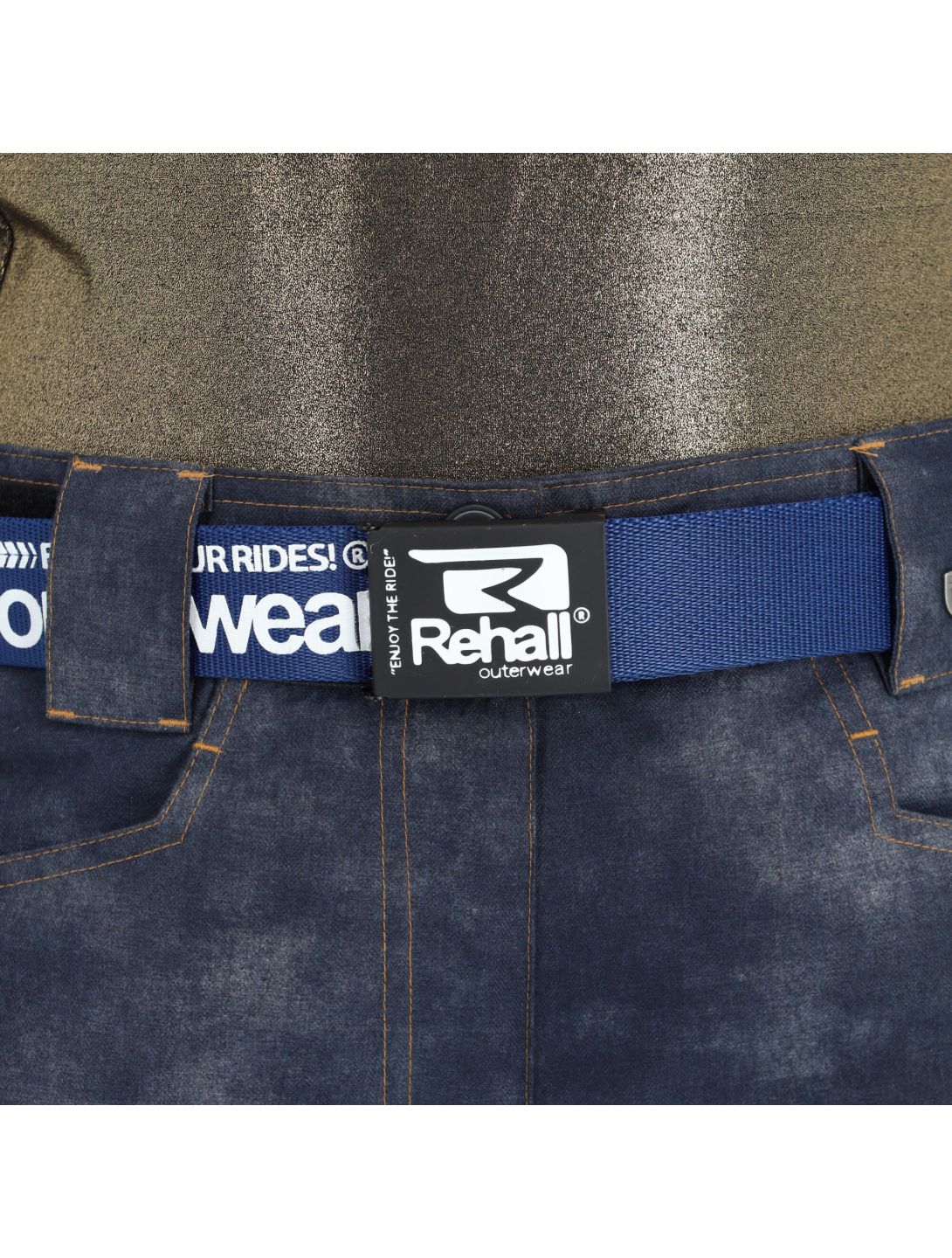 Rehall, Keely-R pantalones de esquí mujeres washed denim azul