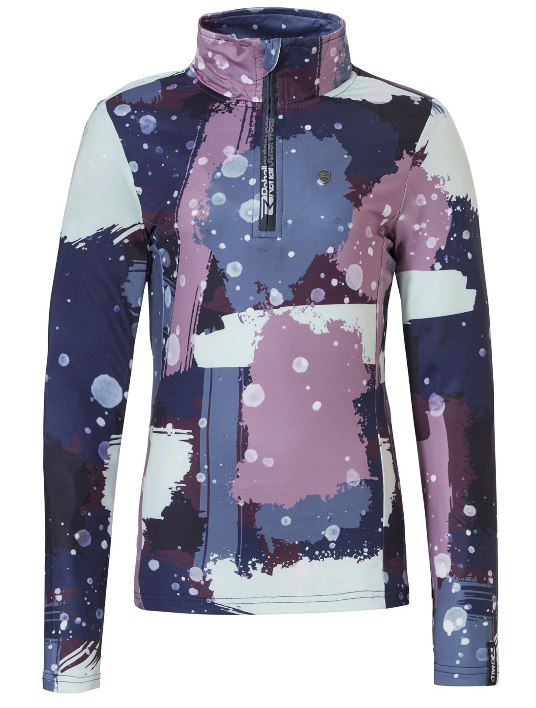 Rehall, Kimi-R-Jr. camisa termoactiva niños Camo Abstract Lavender multicolor, púrpura 