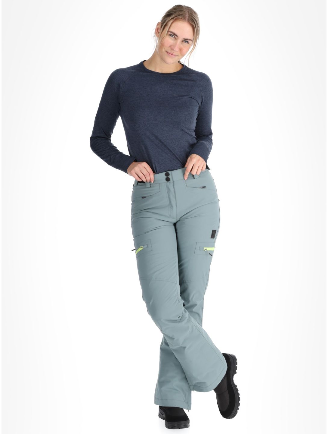 Rehall, Kyle-R pantalones de esquí mujeres Trooper gris 