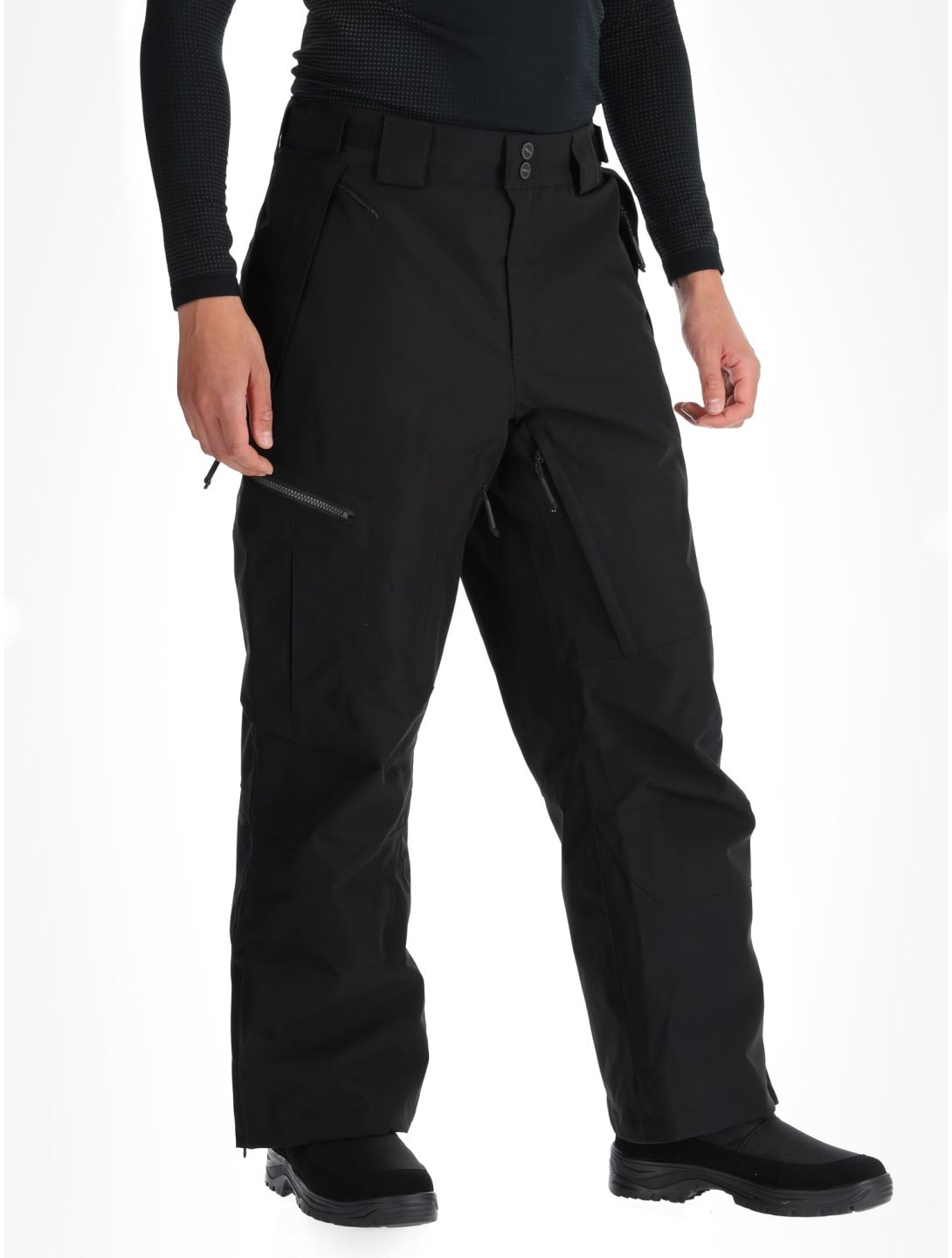 Rehall, Laricks-R pantalones de esquí hombres Black negro 