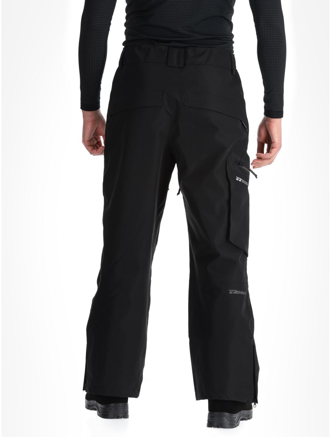 Rehall, Laricks-R pantalones de esquí hombres Black negro 