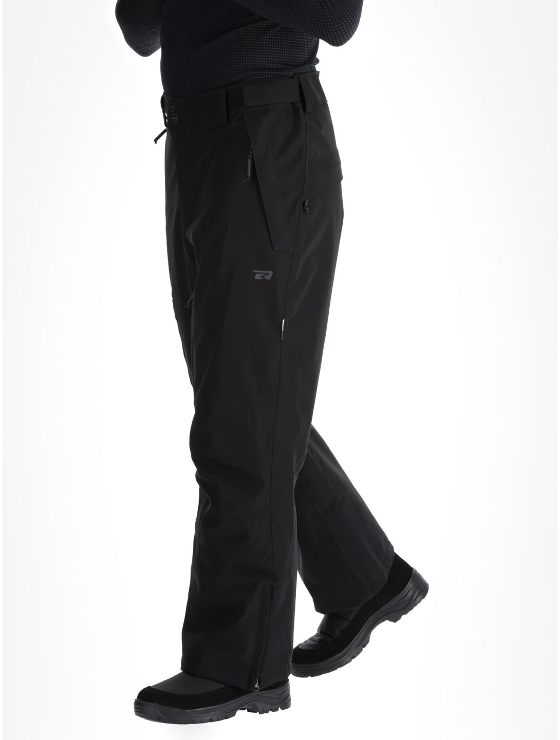 Rehall, Laricks-R pantalones de esquí hombres Black negro 