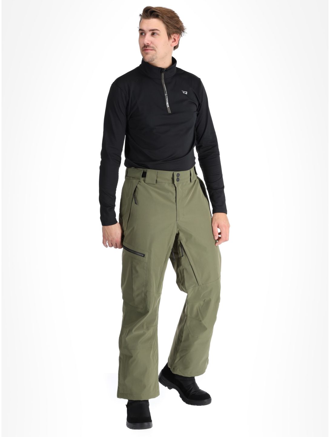 Rehall, Laricks-R pantalones de esquí hombres Moss verde 