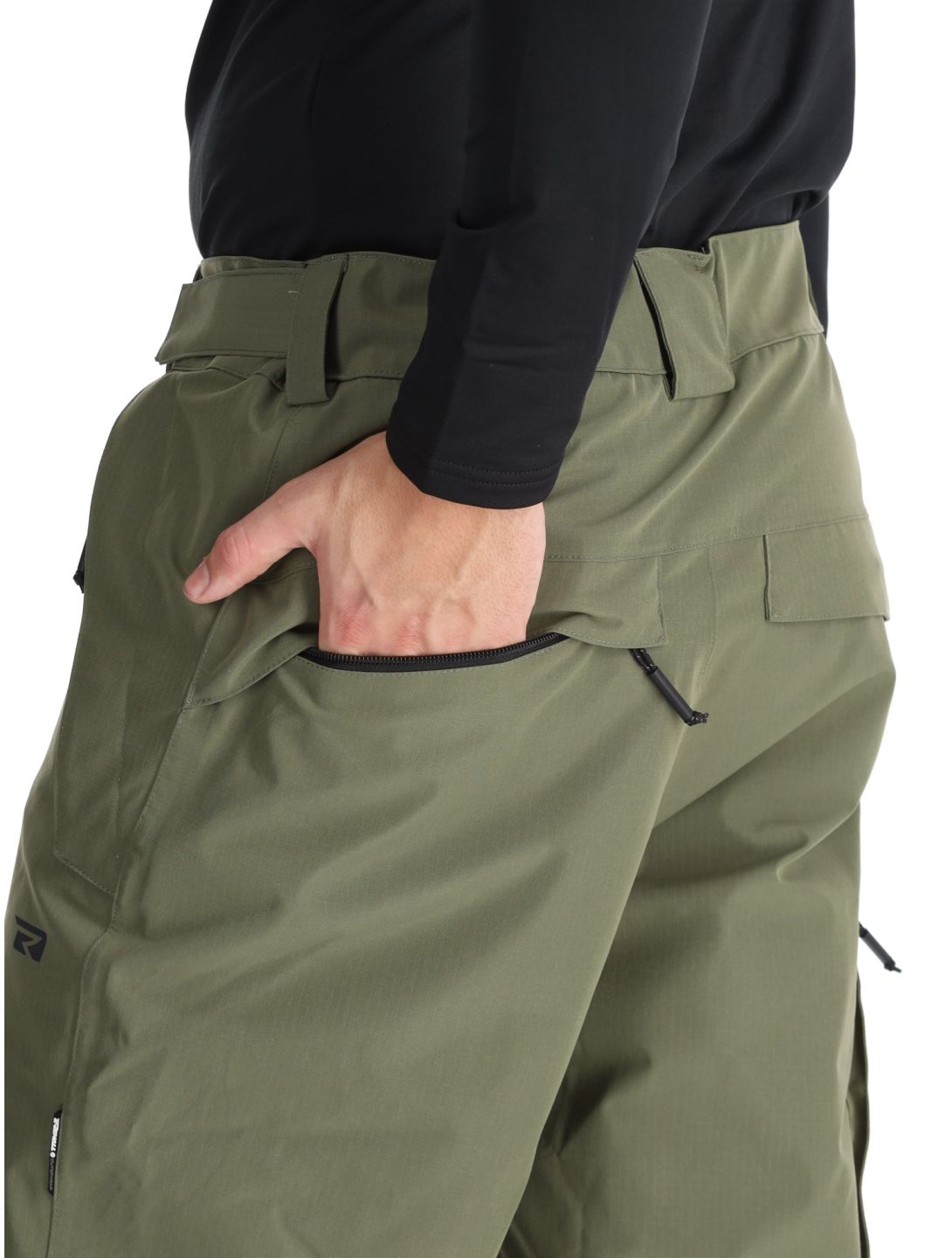 Rehall, Laricks-R pantalones de esquí hombres Moss verde 