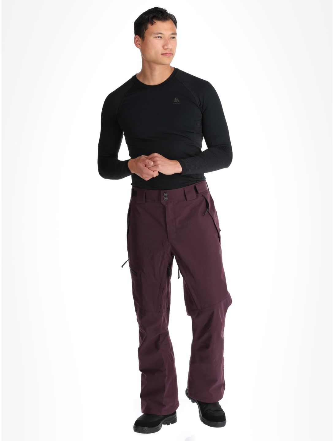 Rehall, Laricks-R pantalones de esquí hombres Plum Perfect púrpura 