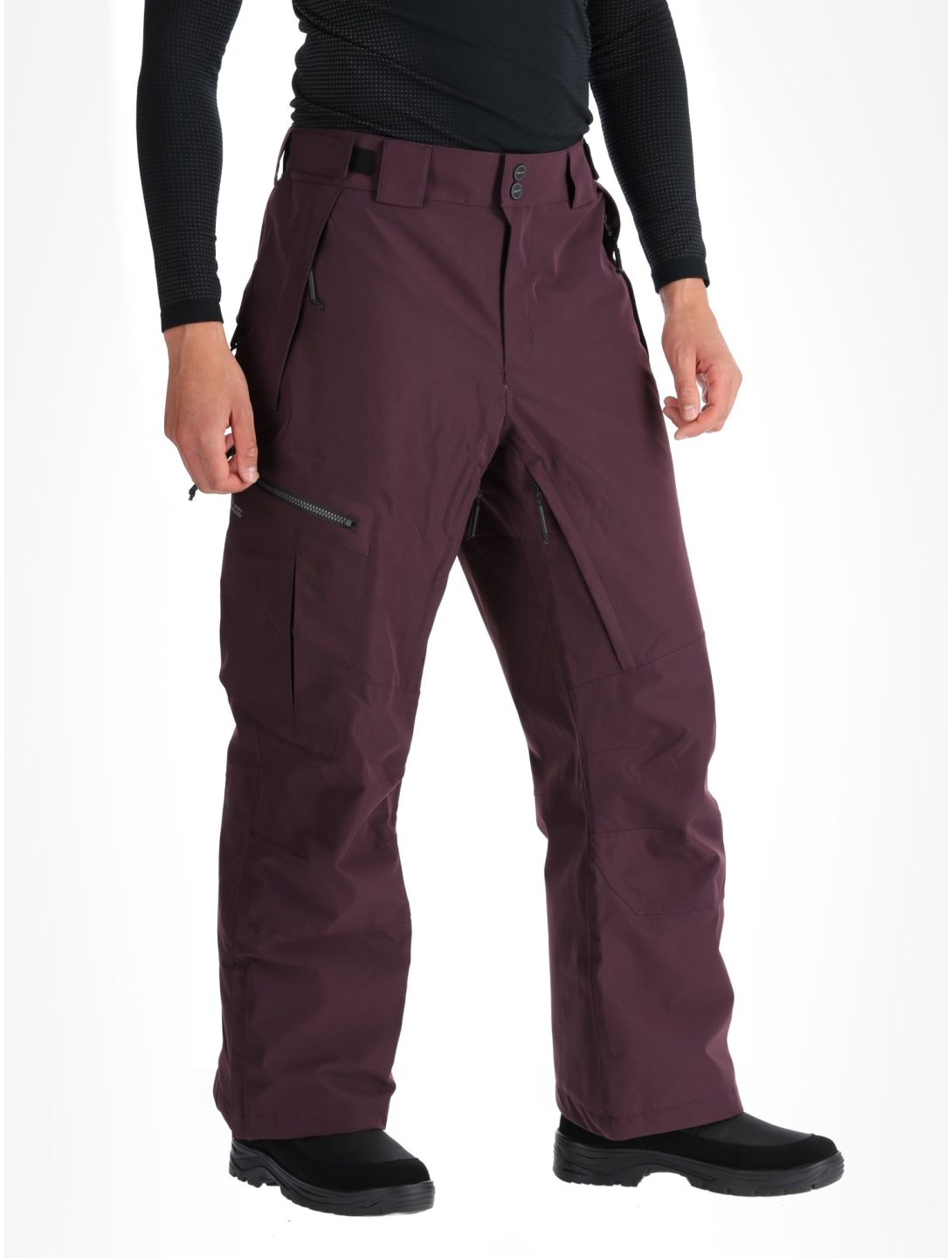 Rehall, Laricks-R pantalones de esquí hombres Plum Perfect púrpura 