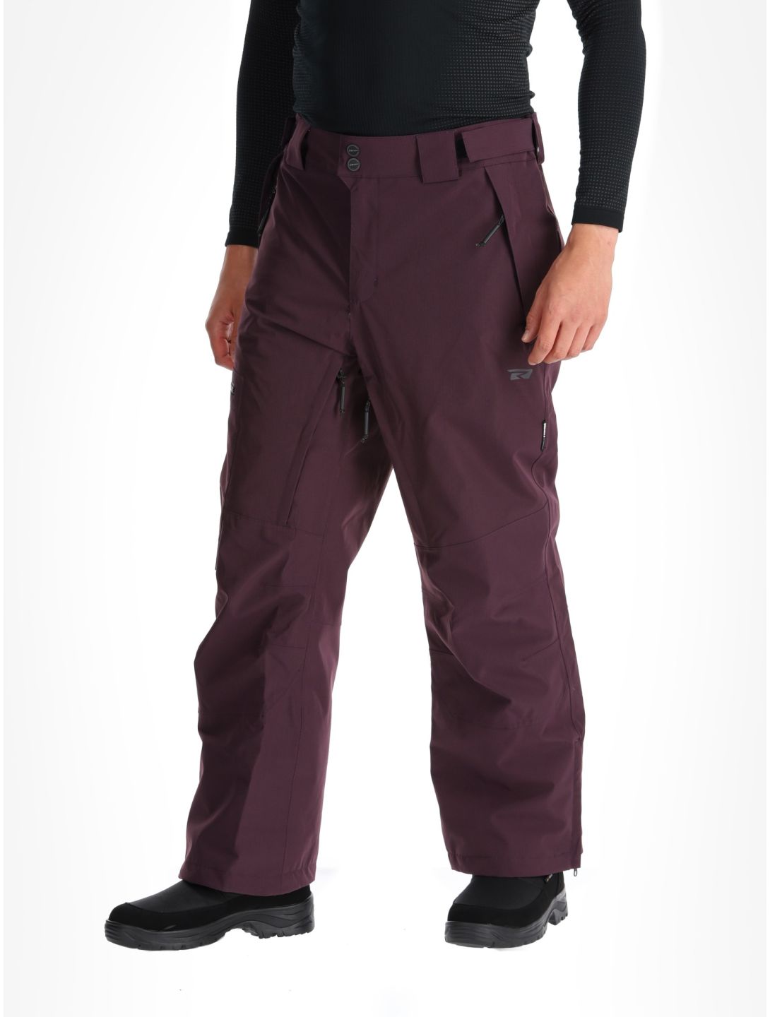 Rehall, Laricks-R pantalones de esquí hombres Plum Perfect púrpura 