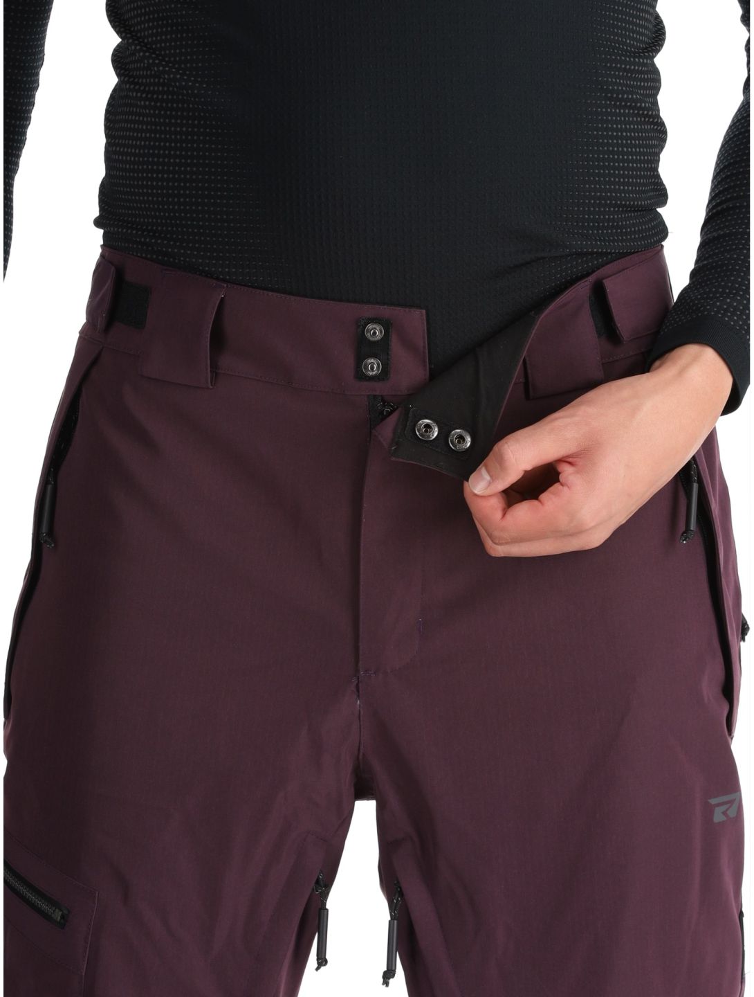 Rehall, Laricks-R pantalones de esquí hombres Plum Perfect púrpura 