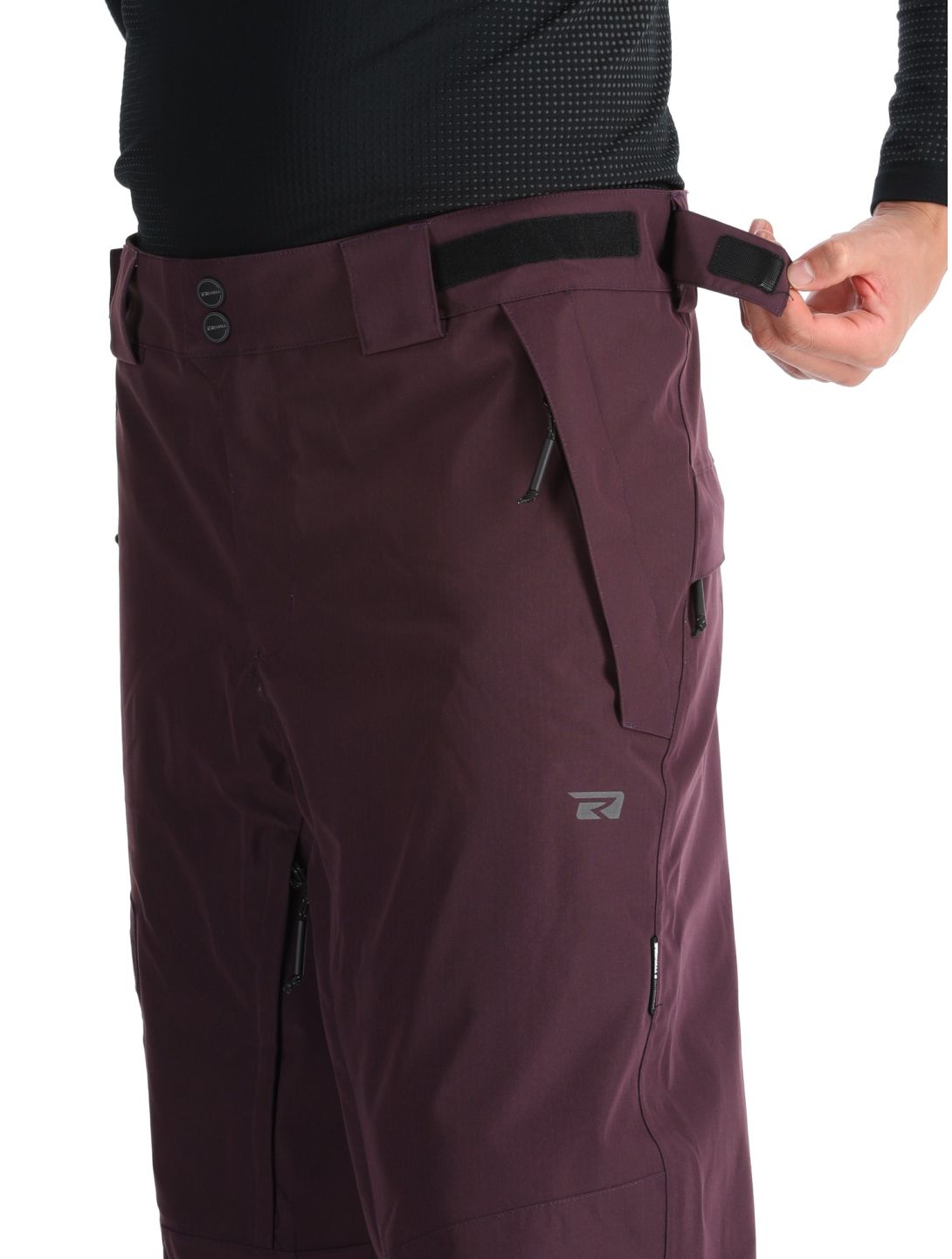 Rehall, Laricks-R pantalones de esquí hombres Plum Perfect púrpura 