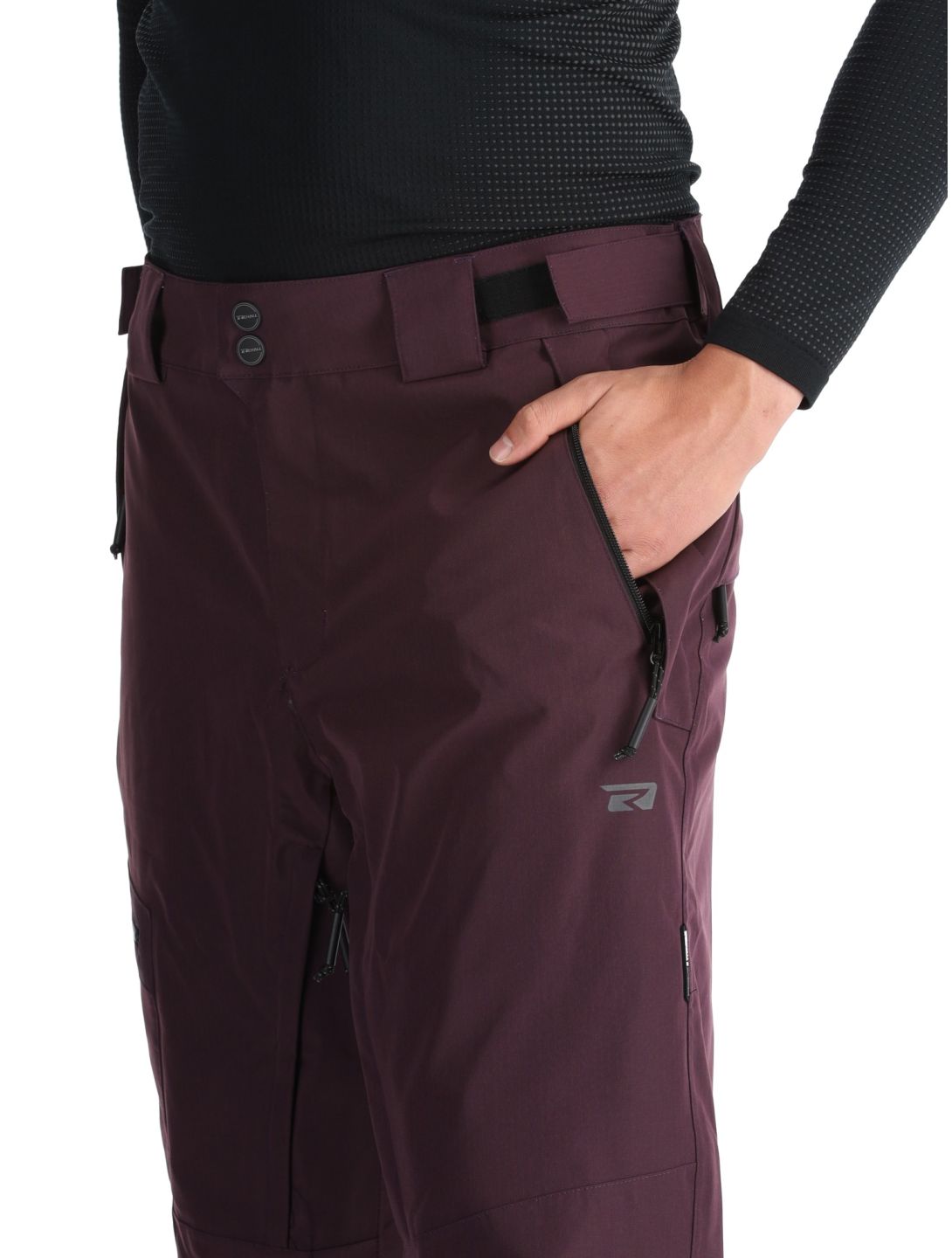 Rehall, Laricks-R pantalones de esquí hombres Plum Perfect púrpura 