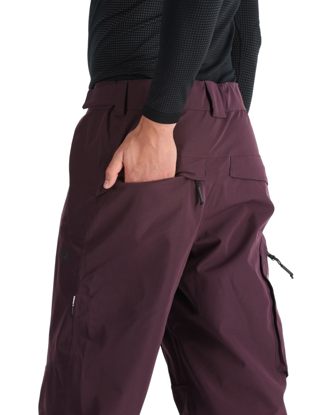 Rehall, Laricks-R pantalones de esquí hombres Plum Perfect púrpura 