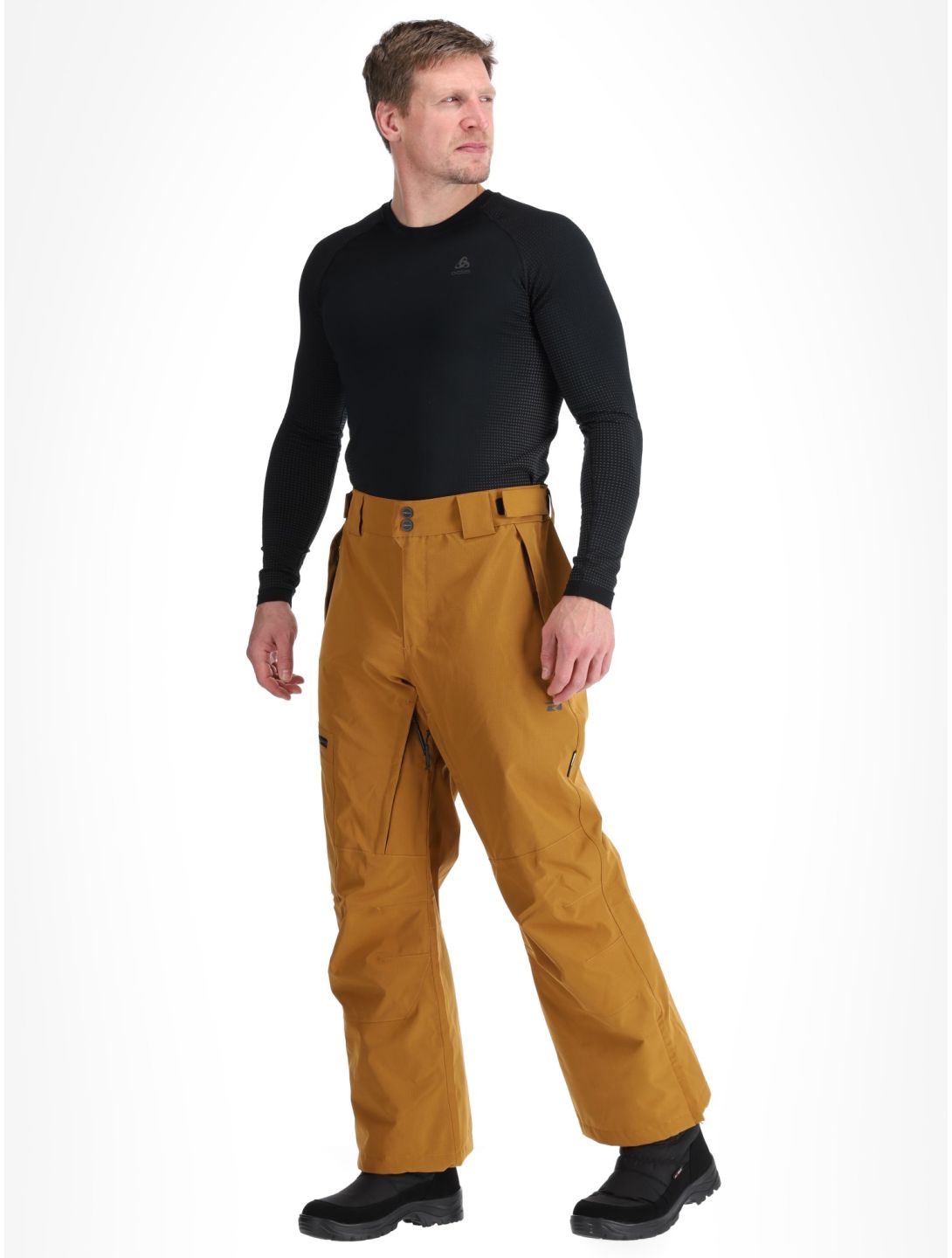 Rehall, Laricks-R pantalones de esquí hombres Tobacco marrón 