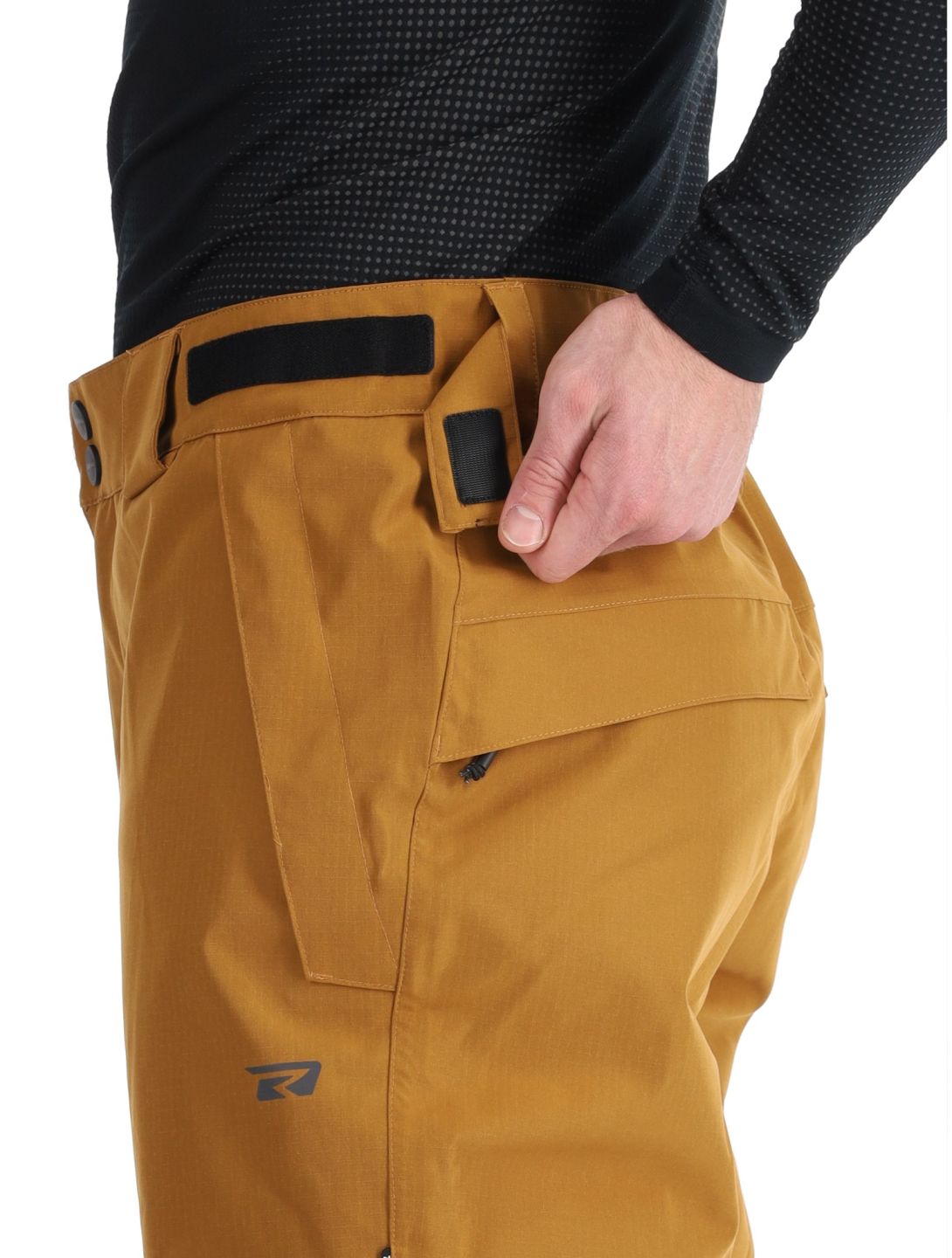 Rehall, Laricks-R pantalones de esquí hombres Tobacco marrón 