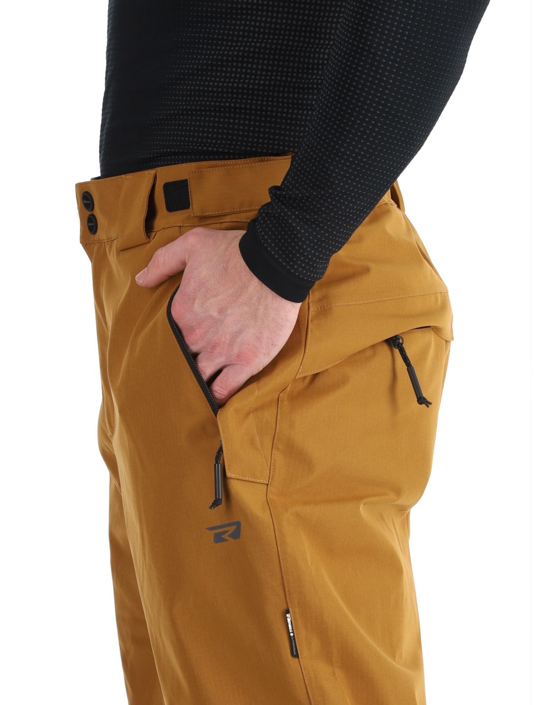 Rehall, Laricks-R pantalones de esquí hombres Tobacco marrón 