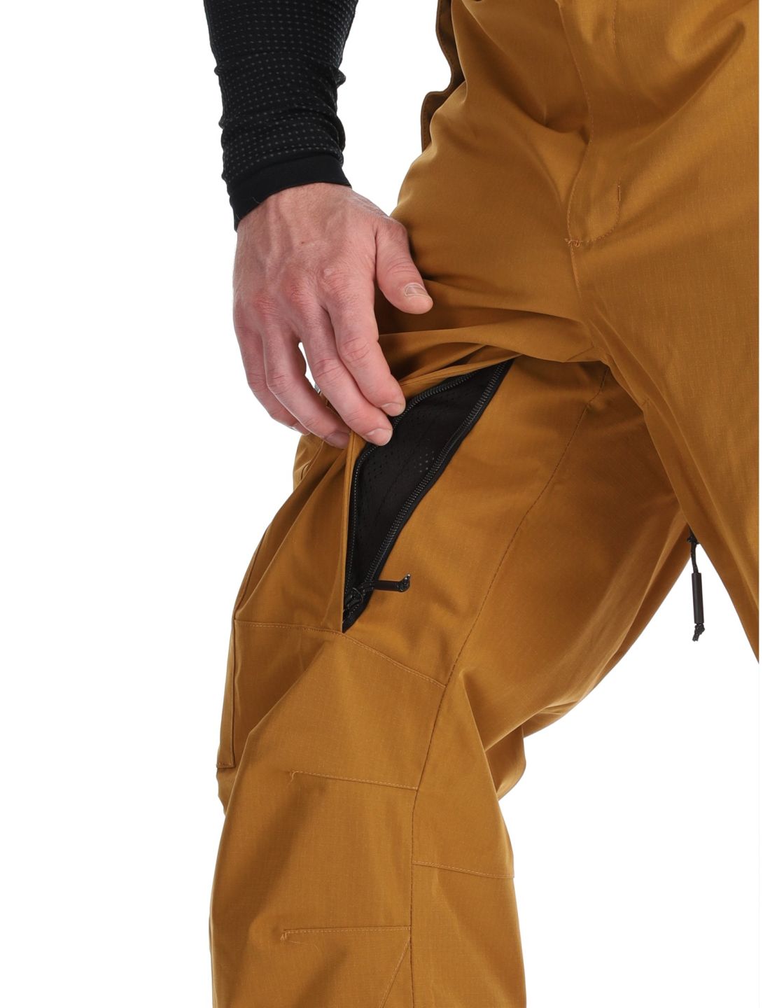 Rehall, Laricks-R pantalones de esquí hombres Tobacco marrón 